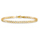 10k Yellow Gold 3.35mm Curb Link Bracelet