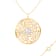 White Cultured Freshwater Pearl and Diamond 14K Yellow Gold Pendant 8-8.5mm