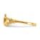 14K Yellow Gold Claddagh Baby Ring