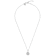 Initial H Charm Pendant Necklace In Silver-Tone