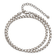 White Leather 14" with 2" Extension Choker or Wrap Bracelet
