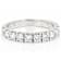 Lab-Grown Diamond Band Ring In 14K White Gold 1.00ctw