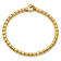 14K Yellow Gold 4.8mm ID Oval Link 8 inch Bracelet