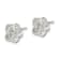 Sterling Silver Polished Flower Post Earrings