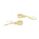 Green Cubic Zirconia 18k Yellow Gold Over Sterling Silver August
Birthstone Earrings 6.51ctw