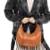 MCM Medium Mode Travia Hobo in Spanish Cognac Nappa Leather Handbag