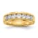 10K Yellow Gold Lab Grown Diamond, SI1/SI2, G H I, Men's Ring