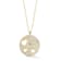 Sterling Statements 14K Yellow Gold Over Sterling Silver Pave Heart
Cut-Out Necklace