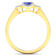 1.29ctw Violet Tanzanite and Diamond 14K Yellow Gold Halo Ring