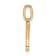 14K Yellow Gold Diamond Letter Y Initial Pendant