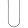 Rhodium Over Sterling Silver Polished 3.0mm Franco 18 Inch Chain