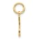 14K Yellow Gold #1 DAD Charm
