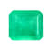 Madagascar Emerald 6.9x6.1mm Emerald Cut 1.24ct
