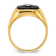 10K Yellow Gold AA Diamond men's Ring
