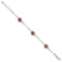 Sterling Silver Multi-color Enamel Ladybugs with 1-inch Extensions
Children's Bracelet