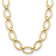 18K Yellow Gold 17.4mm Oval Link 18-inch Necklace