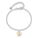 Sterling Silver Enamel Butterfly with 1.5-inch Extension Childrens Bracelet