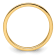 14K Yellow Gold 1.2mm Milgrain Stackable Expressions Band