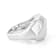 Sculptural Dome Statement Ring In Sterling Silver
