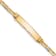 14k Yellow Gold Mariner Link ID Bracelet
