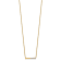 14K Yellow Gold Lab Grown Diamond SI1/SI2, G H I, Beaded Bar 18 Inch
Necklace 0.25ctw