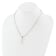 Rhodium Over Sterling Silver 3-5.5mm Freshwater Cultured Pearl LETTER S
18-inch Necklace