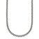 Sterling Silver Antiqued and Satin 3.2mm Box 18 Inch Chain