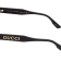 Gucci Black Frame / Gray Lens Polarized Sunglasses