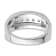 14K Yellow and White Gold Lab Grown Diamond SI1/SI2, G H I, Men's Ring