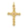 14K Yellow Gold Small 0.01ct. Diamond Cross Charm