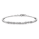 Rhodium Over 14K White Gold Lab Grown Diamond VS/SI GH, Bangle Bracelet 0.48ctw