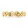 14K Yellow Gold Swirl Toe Ring