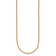 14K Yellow Gold Polished and Diamond-cut Beaded 18-inch Necklace