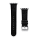 Gametime MLB Oakland Athletics Black Leather Apple Watch Band (38/40mm
M/L). Watch not included.