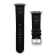 Gametime NHL Edmonton Oilers Black Leather Apple Watch Band (38/40mm
M/L). Watch not included.