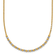14K Two-tone Diamond-cut Beaded 18-inch Necklace