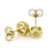 Moissanite Cushion-Cut Stud Earrings In 14K Gold Over Sterling Silver
2.10ctw Diamond Equivalent Weight