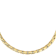 Cardano Chain Necklace 18K Gold Over Bronze