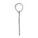 Rhodium Over 14k White Gold Polished Bubble Letter T Initial Pendant