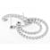 CZ Marquise and Link Double Hoop Earrings In Platinum-Enhanced Sterling
Silver 1.94ctw