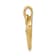 14k Yellow Gold Diamond Heart Pendant