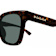 Gucci Havana Frame/ Green Lens Sunglasses