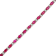 5.50ctw Ruby and Diamond Bracelet in 14k White Gold