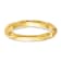 14K Yellow Gold Twisted Diamond Wedding Band 0.2ctw