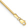 10k Yellow Gold 1.5mm Franco Link Bracelet