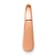 14k Rose Gold 3D Polished Heart Chain Slide Pendant