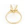 Lab-Grown Diamond Pear Shape Solitaire Ring In 14K Gold 5.00ct
