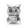 Sterling Silver Owl Bead