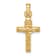 14k Yellow Gold Crucifix Pendant