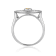 Yellow Citrine with Moissanite Rhodium Over Sterling Silver Evil Eye
Ring Evil Eye Jewelry